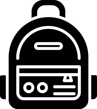 Backpack  Vector Icon Design