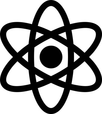 Atom Vector Icon Design