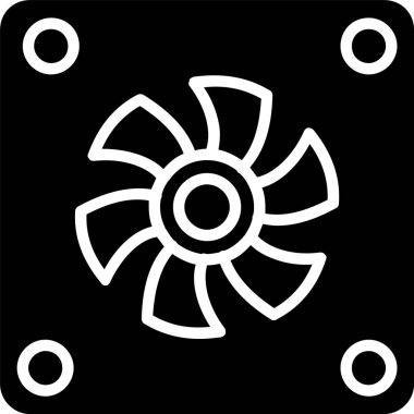 Fan Vector Icon Design