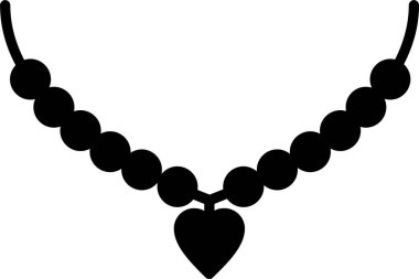 Neclace Vector Icon Design