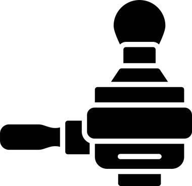 Portafilter Vektör Simgesi Tasarımı