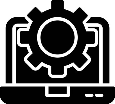 Ayarlar Vektör Satır Vektör Simgesi Tasarımı