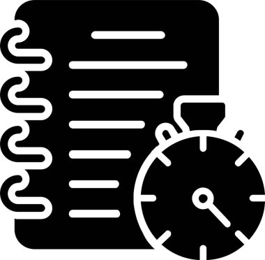 Stopwatch Vector Icon Design