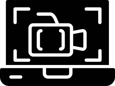 Video vektör simgesi tasarım