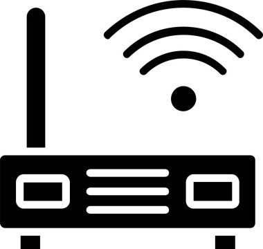 Router Vector Icon Design