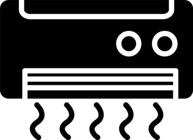 Klima vektör simgesi tasarımı