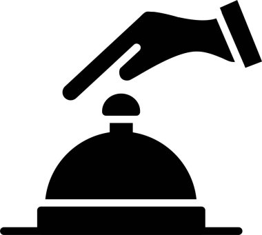 Desk Bell Vector Icon Design