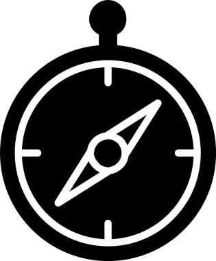 Compass Vector Icon Design