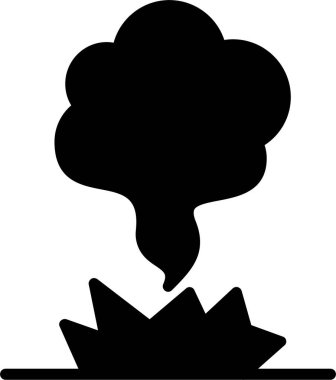 Explosion Vector Icon Design
