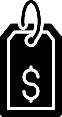 Fiyat Etiketi Vektör Simgesi Tasarımı