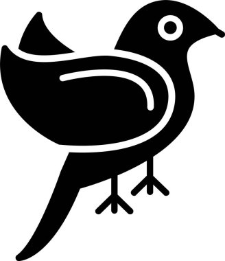 Kuş vektör simgesi tasarım