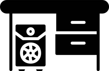 Desk Vector Icon Design