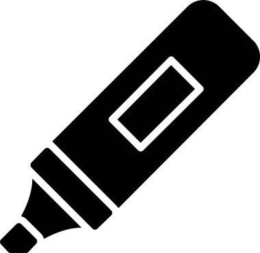 Highlighter Vector Icon Design