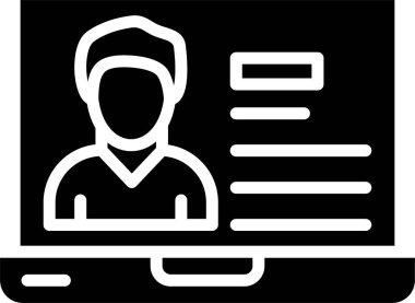 Profile  Vector Icon Design