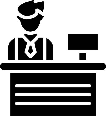 Lobi Vektörü Simgesi Tasarımı