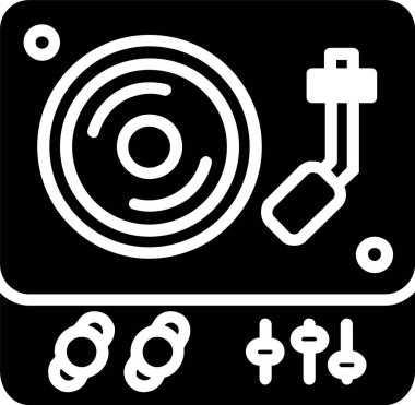 Phonograph Vector Icon Design