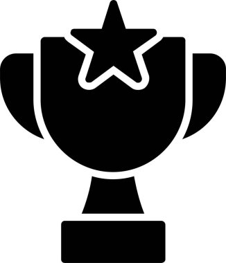 Trophy Vector Icon Design