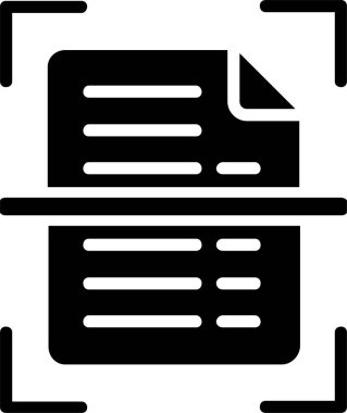 Scanner Vector Icon Design