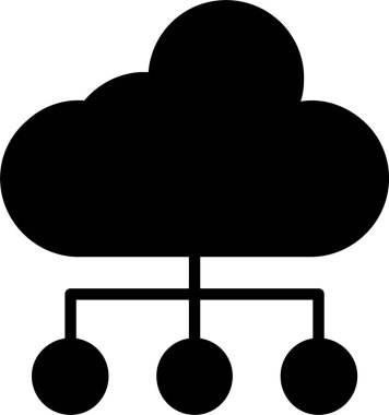 Cloud Computing Vector Icon Design