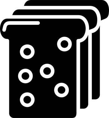 Ekmek Vektörü Simgesi Tasarımı