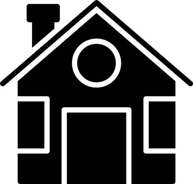 Ev vektör simgesi tasarım