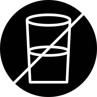 İçecek Vektörü Simgesi Tasarımı Yok