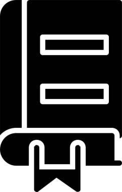 Kitap Vektörü Simgesi Tasarımı