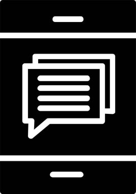 Conversation Vector Icon Design