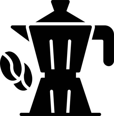 Coffee Maker Vector Icon Design