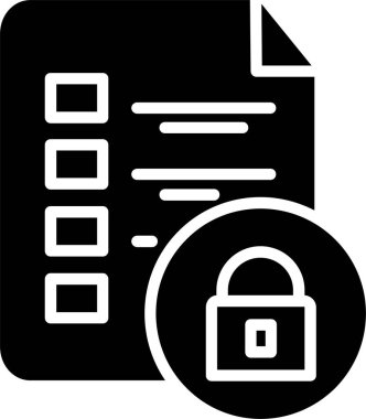 Data Security Vector Icon Design