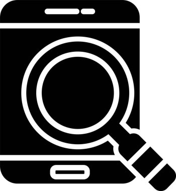 Arama vektör simgesi tasarım