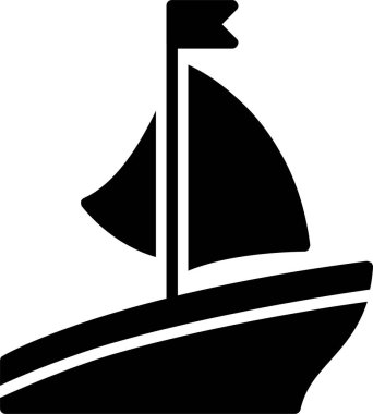 vektör simgesi tasarım gemi