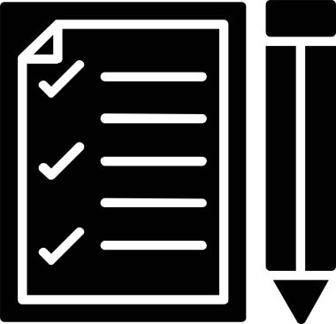 Shopping List Vector Icon Design