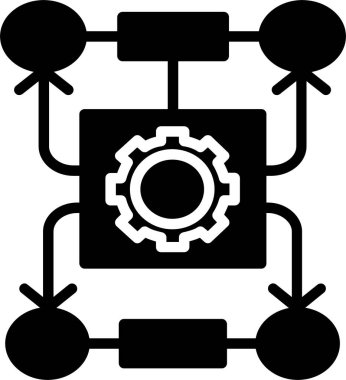 Algorithm Vector Icon Design