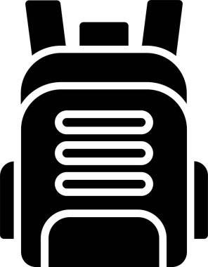 BackPack Bag Vector Icon Design