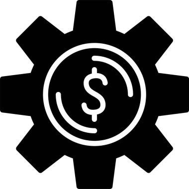 Para Yönetimi Vektör Vektör Simgesi Tasarımı