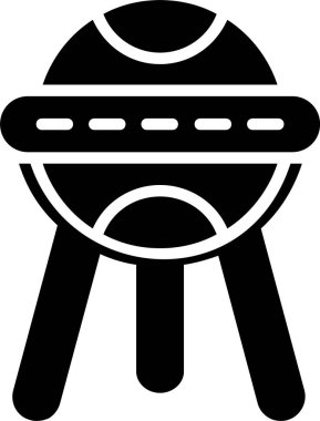 Sputnik Vektör Simgesi Tasarımı