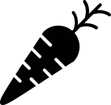 Carrot Vector Icon Design
