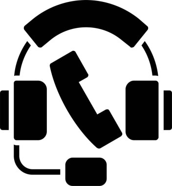 Call Center Vector Icon Design