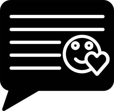Love Message Vector Icon Design