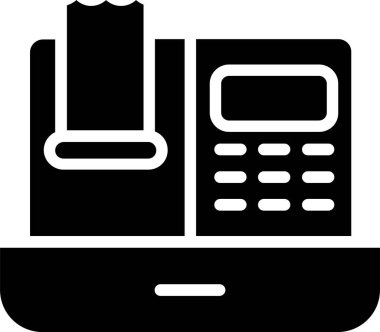 Kasa Vektörü Simgesi Tasarımı