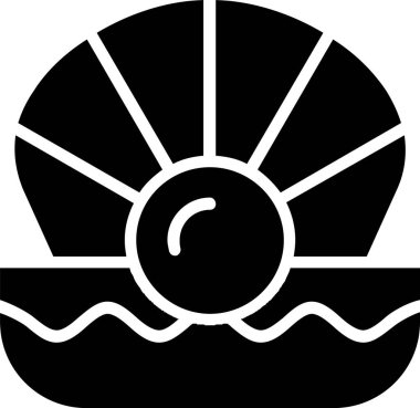 Oyster Vector Icon Design