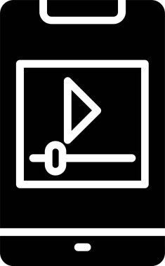 Video vektör simgesi tasarım
