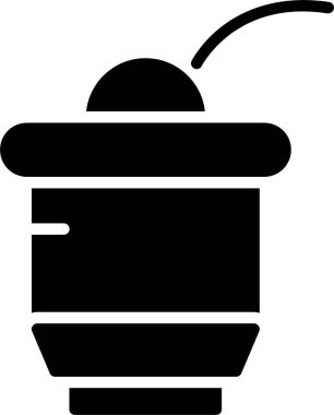 Bira Pong Vektör Simgesi Tasarımı