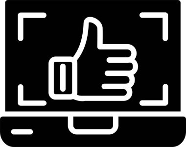 Thumbs Up Vector Icon Design