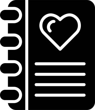 Günlük Vektörü Simgesi Tasarımı