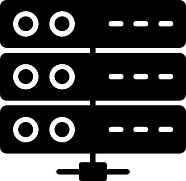 sunucu vektör simgesi tasarımı