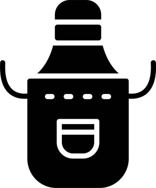 Apron Vector Icon Design