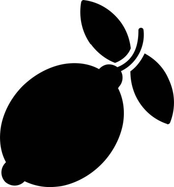 limon vektör simgesi tasarım