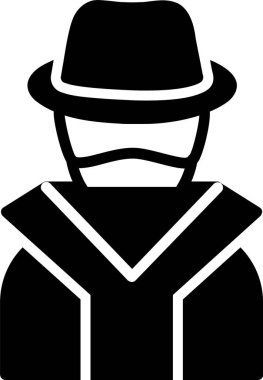 Spy Vector Icon Design